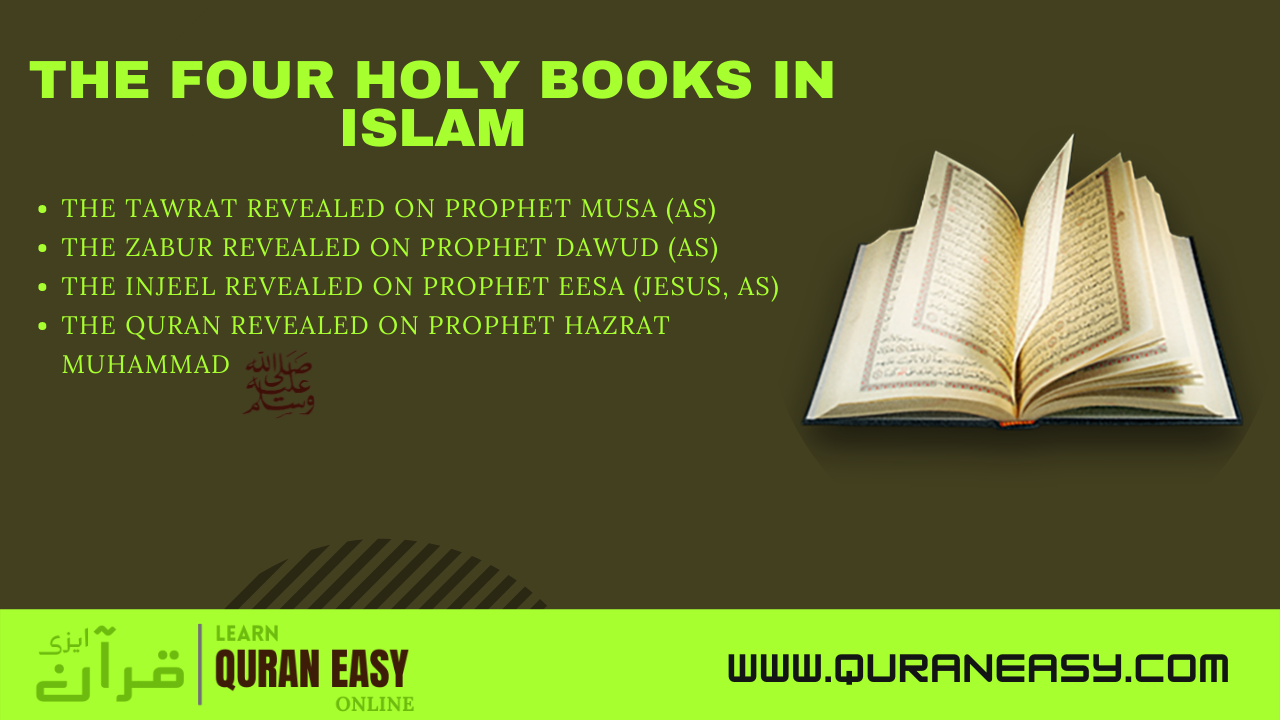 Four Holy Books in Islam