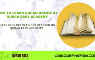 How to learn quran with quran easy academy
