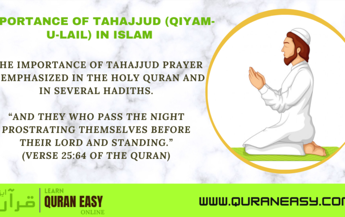 Importance of tahajjud
