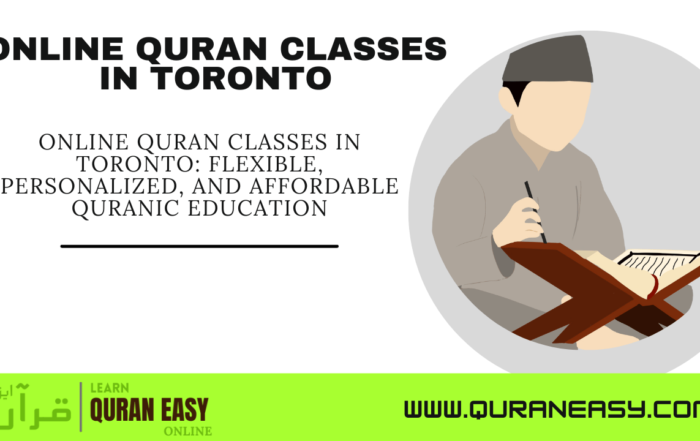 Online Quran Classes in Toronto