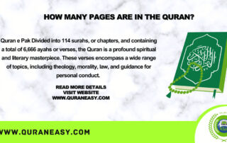 How many pages are in the Quran